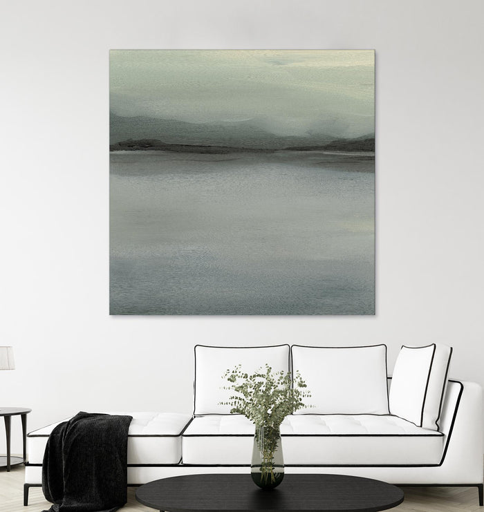 Abstract Horizon VI by Ethan Harper on GIANT ART - blue abstract