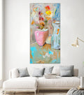 All About the Vase by Bradford Brenner on GIANT ART - muted tones floral & still life