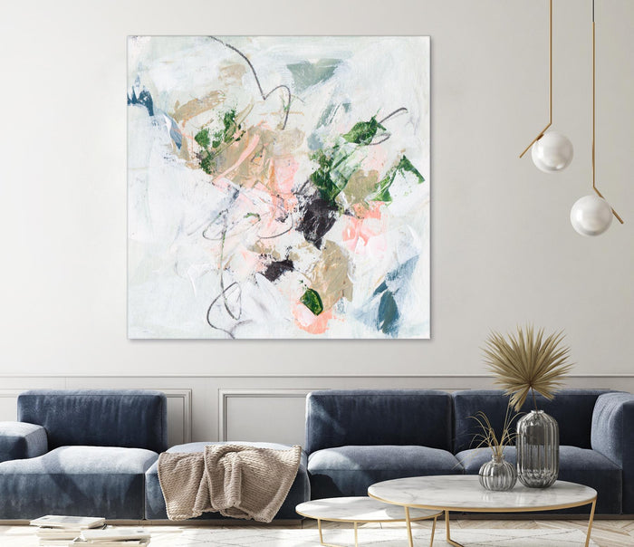 Approaching Spring IV by Melissa Wang on GIANT ART - pink  abstract abstract