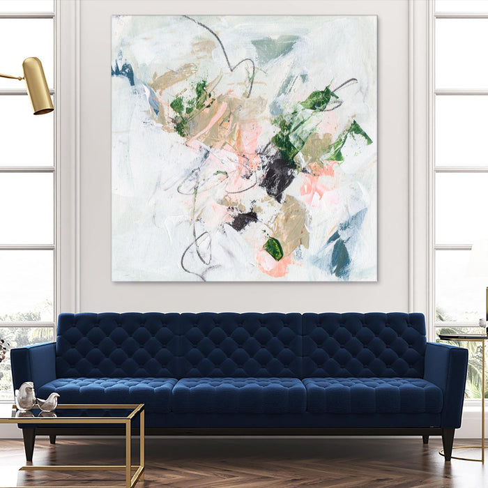 Approaching Spring IV by Melissa Wang on GIANT ART - pink  abstract abstract