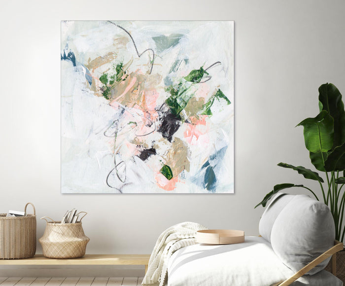 Approaching Spring IV by Melissa Wang on GIANT ART - pink  abstract abstract