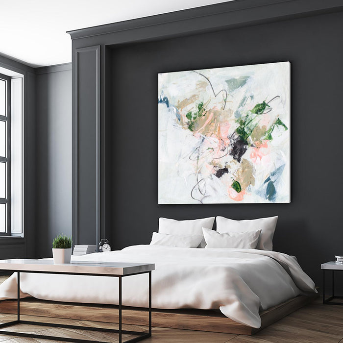 Approaching Spring IV by Melissa Wang on GIANT ART - pink  abstract abstract