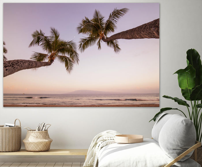 Beauty Times Two by Aaron Matheson on GIANT ART - purple tropical