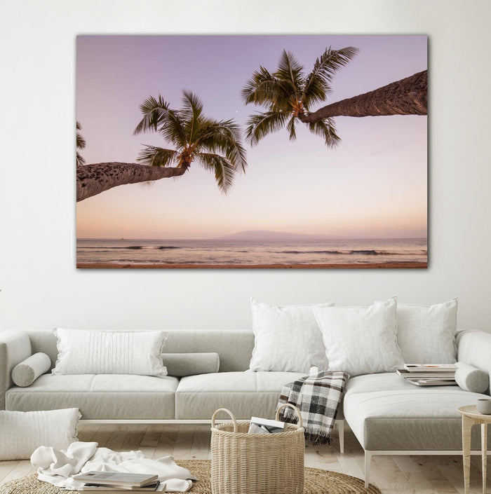 Beauty Times Two by Aaron Matheson on GIANT ART - purple tropical