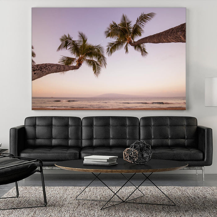 Beauty Times Two by Aaron Matheson on GIANT ART - purple tropical