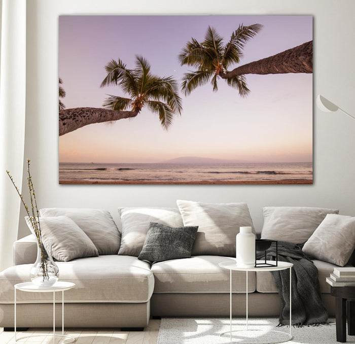 Beauty Times Two by Aaron Matheson on GIANT ART - purple tropical
