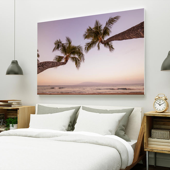 Beauty Times Two by Aaron Matheson on GIANT ART - purple tropical