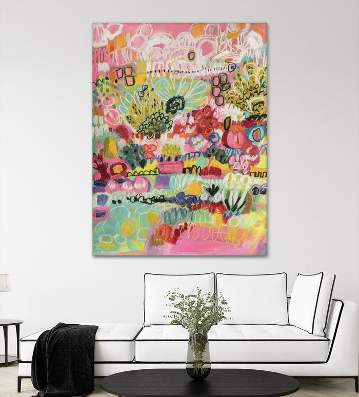 Boho Garden III by Karen Fields on GIANT ART - abstract