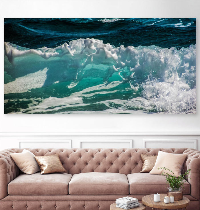 Broken waves by Pexels on GIANT ART - white sea scene