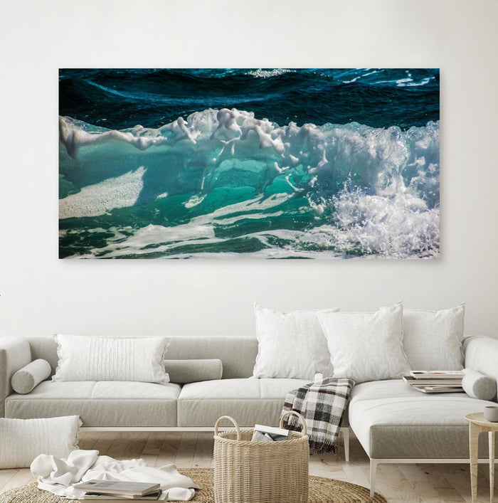 Broken waves by Pexels on GIANT ART - white sea scene