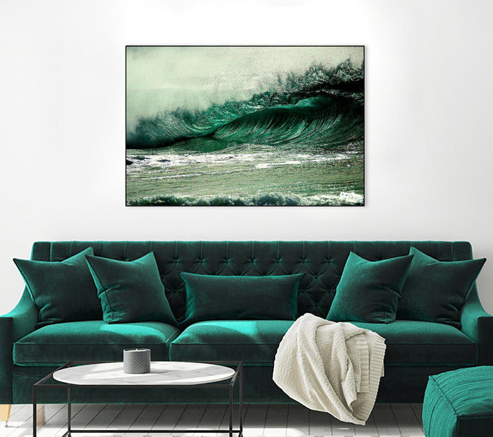 Broken waves by Pexels on GIANT ART - white sea scene