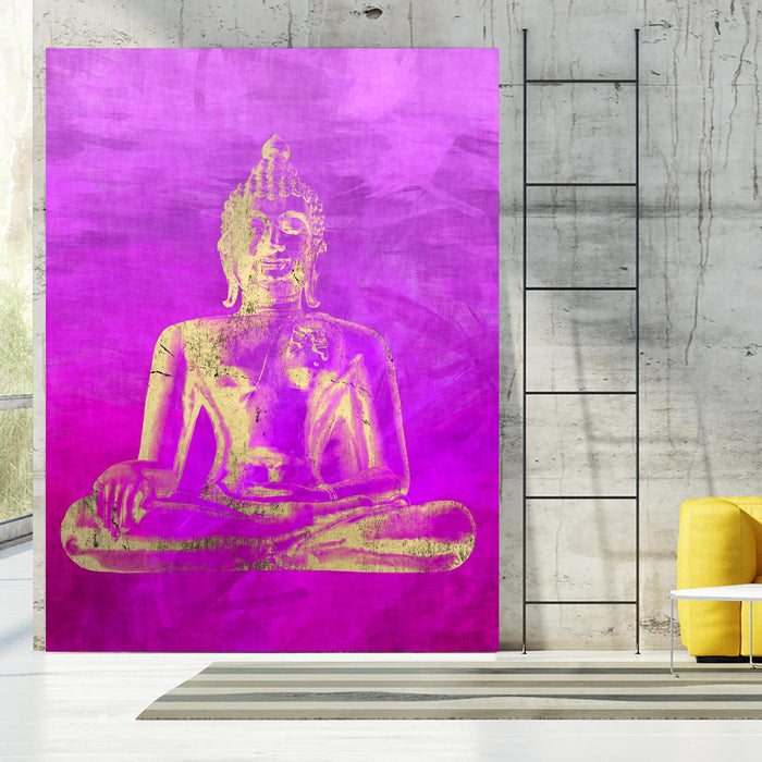 Buddha by GI ArtLab on GIANT ART - yellow oriental