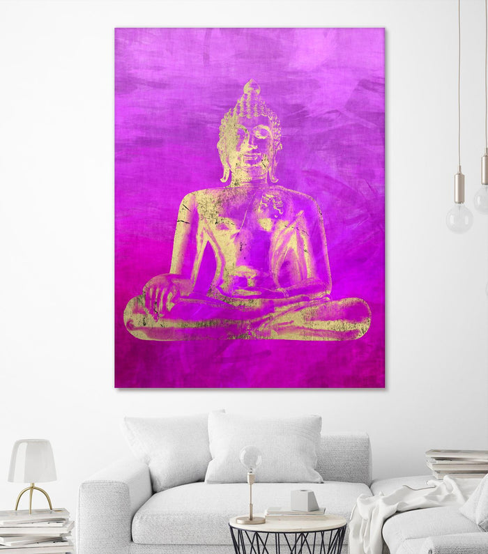 Buddha by GI ArtLab on GIANT ART - yellow oriental