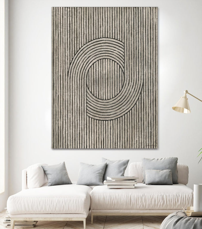 Cedar Grooves III by Vanna Lam on GIANT ART - black abstract abstract