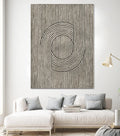 Cedar Grooves III by Vanna Lam on GIANT ART - black abstract abstract
