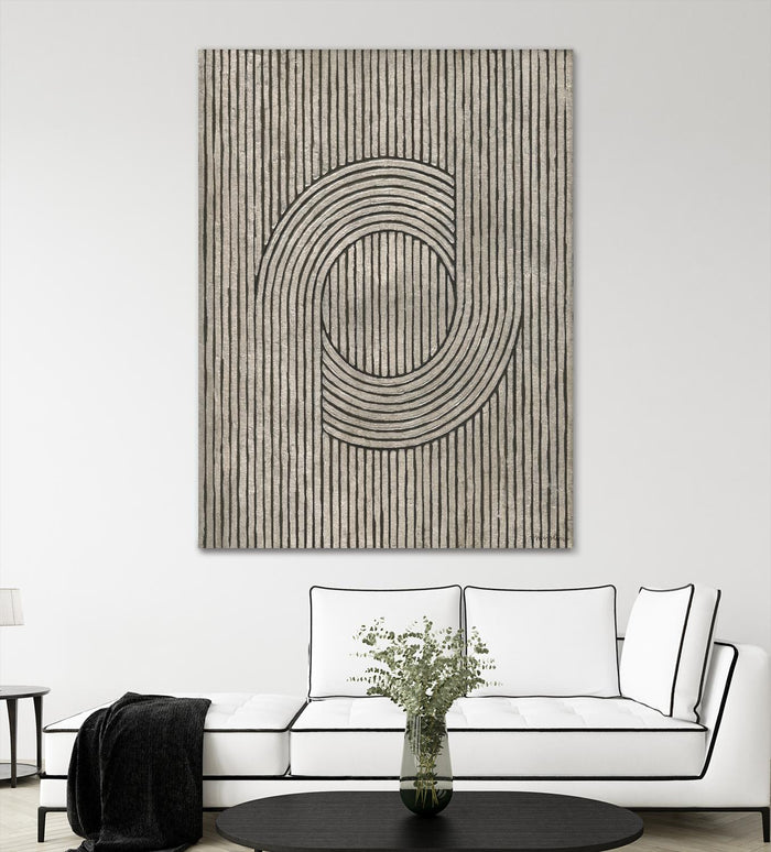 Cedar Grooves III by Vanna Lam on GIANT ART - black abstract abstract