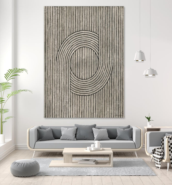 Cedar Grooves III by Vanna Lam on GIANT ART - black abstract abstract
