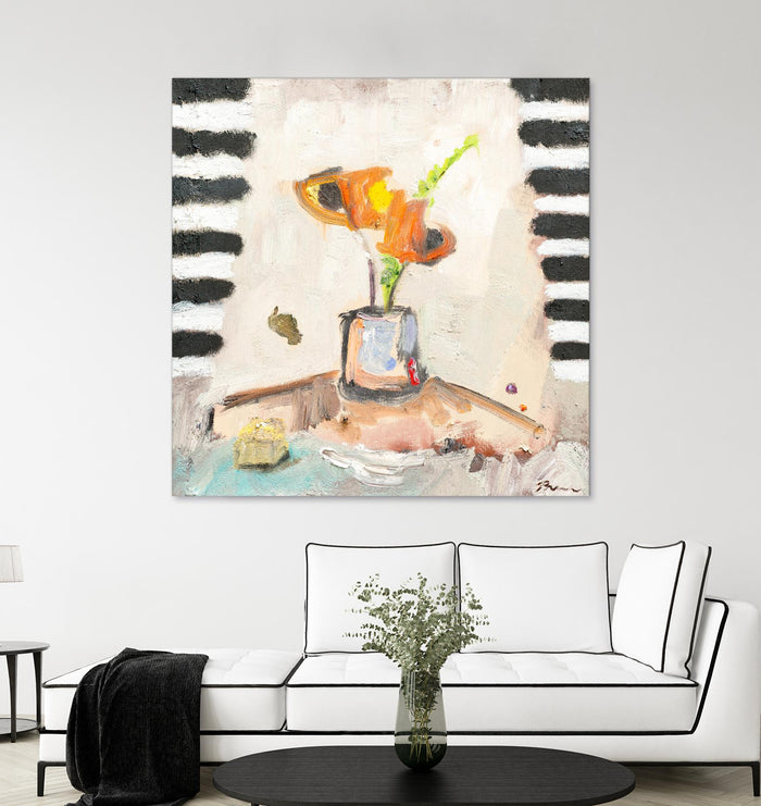 Check Mate by Bradford Brenner on GIANT ART - neutrals floral & still life