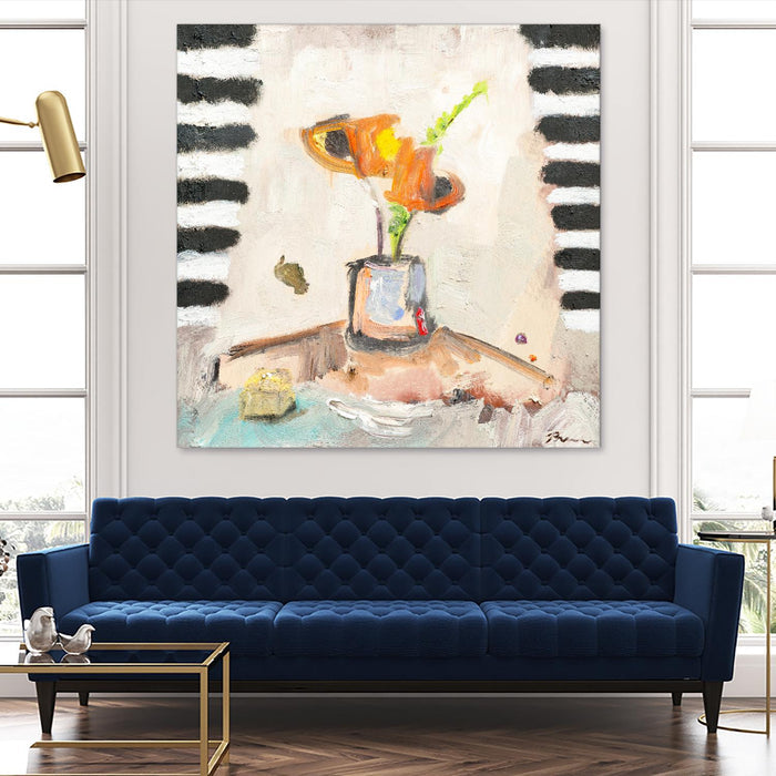 Check Mate by Bradford Brenner on GIANT ART - neutrals floral & still life