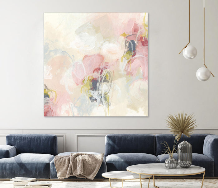 Cherry Blossom II by June Erica Vess on GIANT ART - pink abstract
