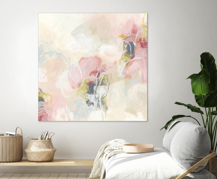 Cherry Blossom II by June Erica Vess on GIANT ART - pink abstract