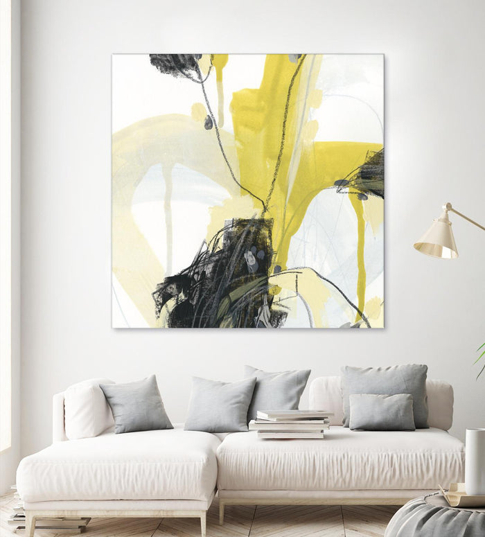 Conduit III by June Erica Vess on GIANT ART - yellow abstract