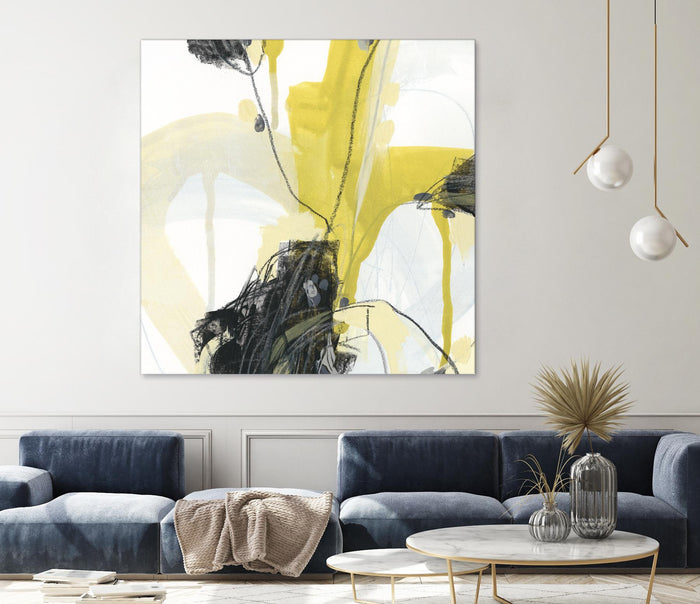 Conduit III by June Erica Vess on GIANT ART - yellow abstract