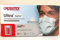 Crosstex CR-GCFCX Ultra Fogfree Earloop Mask Blue (Pack of 40)