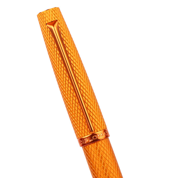 Diplomat Viper Ball Pen - Orange PVD