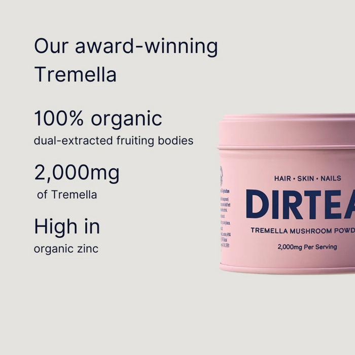 DIRTEA Organic Tremella Mushroom 60g (30 Servings)