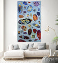 Diskono 2 by David Dauncey on GIANT ART - red abstract