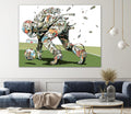 Dog Fights OCC by HR-FM on GIANT ART - white contemporary