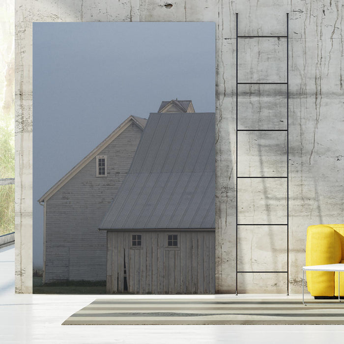 Dusk by Nancy Crowell on GIANT ART - blues rustic scenes