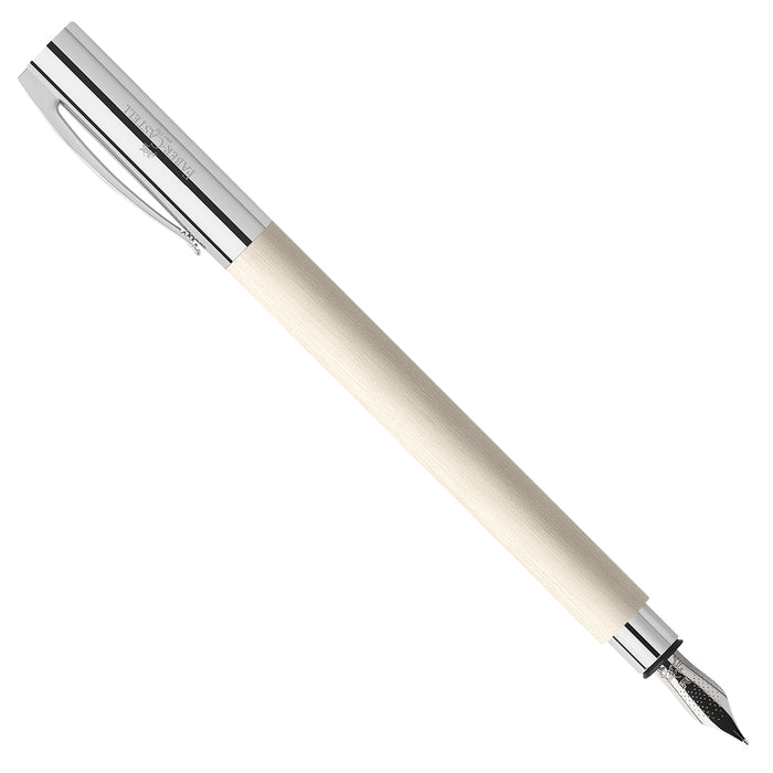 Faber-Castell Ambition Fountain Pen - Cinematic White CT