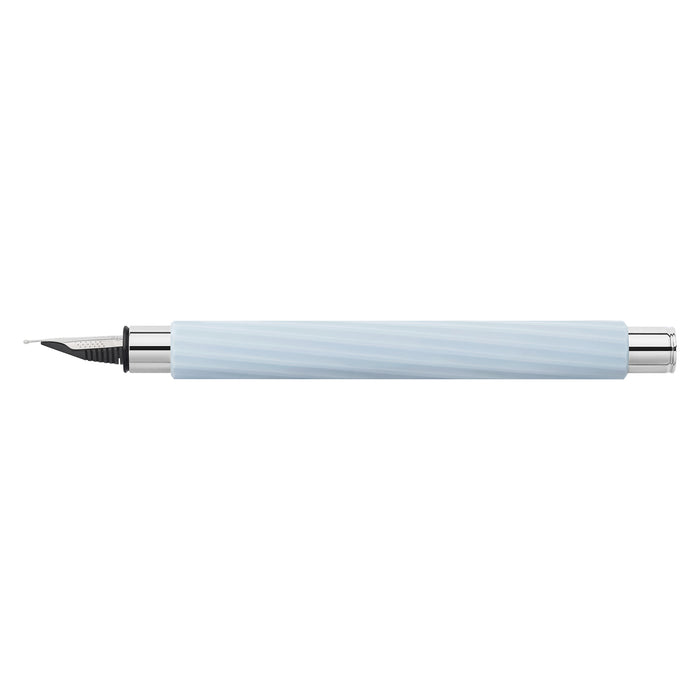 Faber-Castell Ambition Fountain Pen - Italic Ice Blue CT