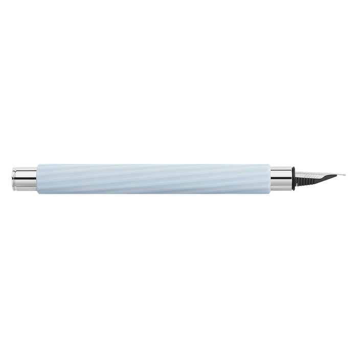 Faber-Castell Ambition Fountain Pen - Italic Ice Blue CT