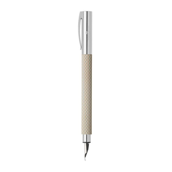 Faber-Castell Ambition Fountain Pen - OpArt White Sand CT