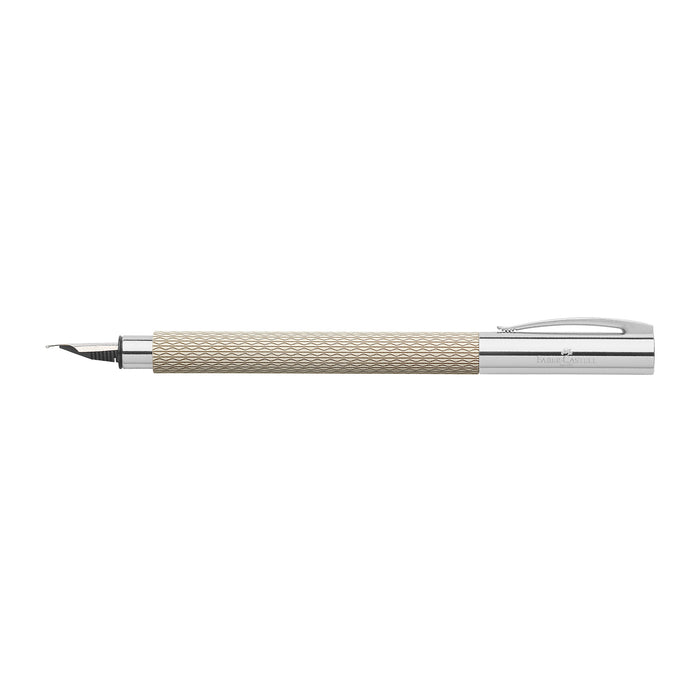 Faber-Castell Ambition Fountain Pen - OpArt White Sand CT