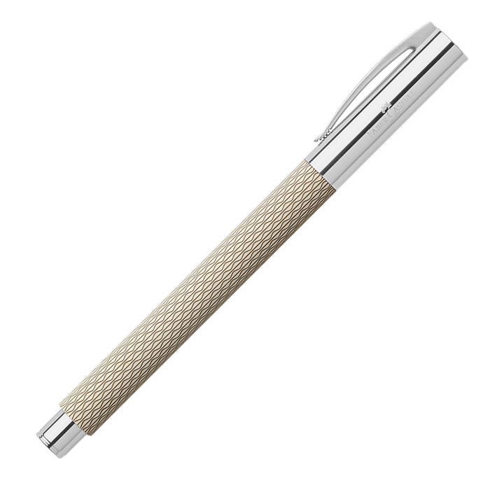 Faber-Castell Ambition Fountain Pen - OpArt White Sand CT