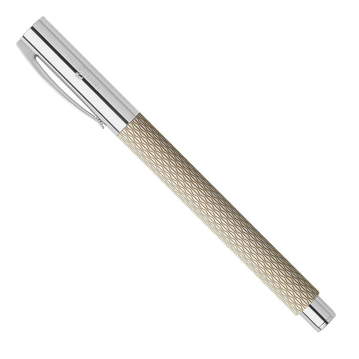 Faber-Castell Ambition Fountain Pen - OpArt White Sand CT