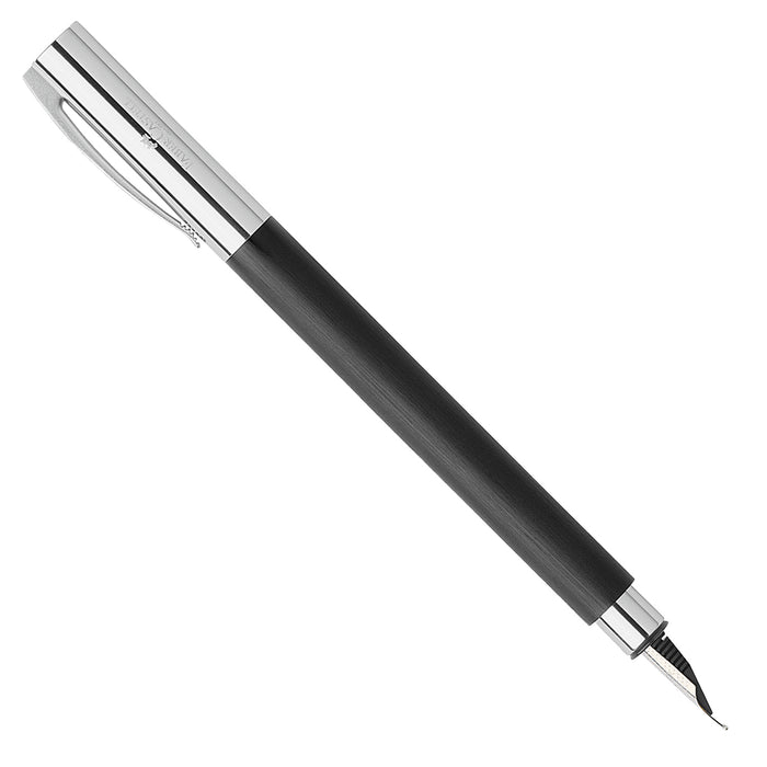 Faber-Castell Ambition Fountain Pen - Resin Black CT