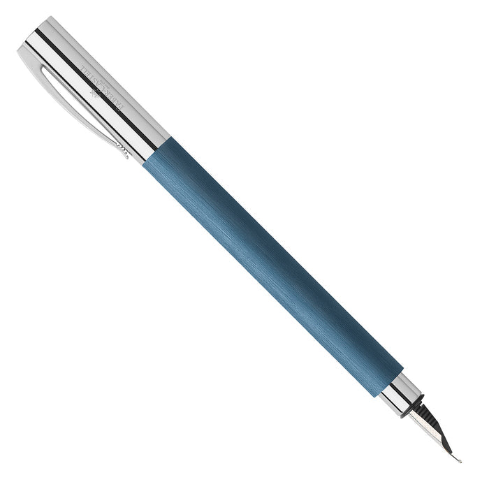 Faber-Castell Ambition Fountain Pen - Resin Blue CT