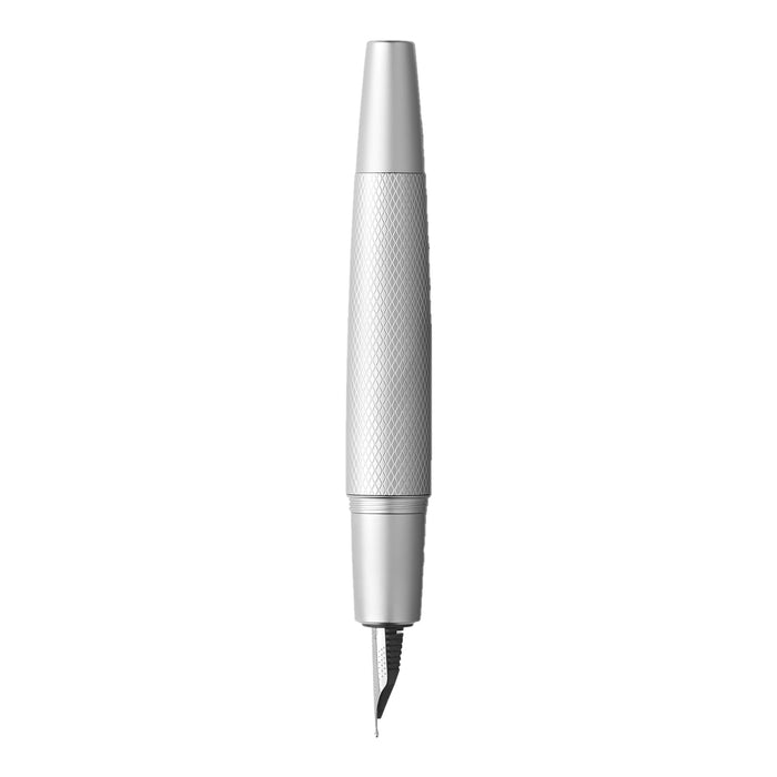 Faber-Castell E-motion Fountain Pen - Pure Silver CT