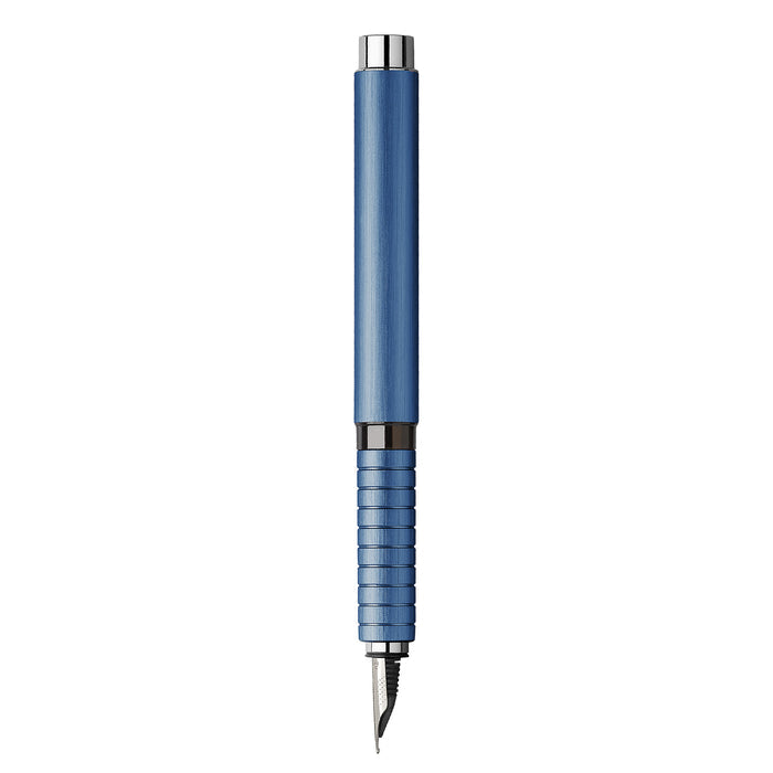 Faber-Castell Essentio Fountain Pen - Aluminium Blue CT