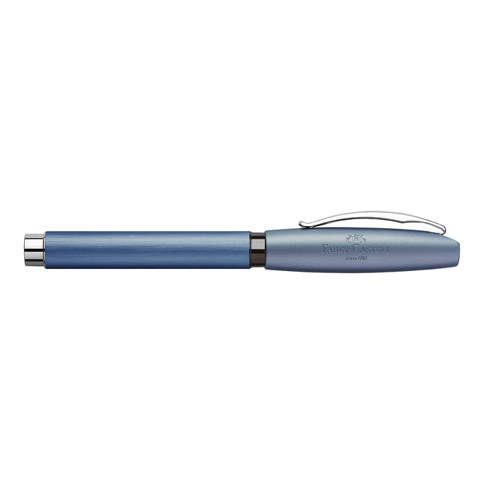 Faber-Castell Essentio Fountain Pen - Aluminium Blue CT
