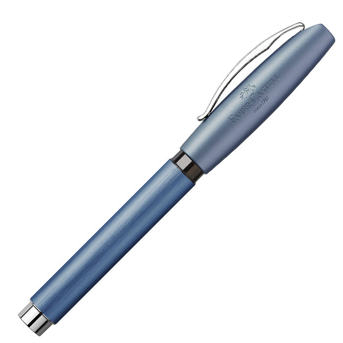 Faber-Castell Essentio Fountain Pen - Aluminium Blue CT