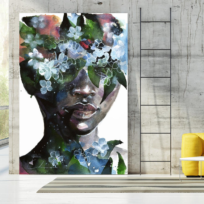 Garden II by Agnes Cecile on GIANT ART - green abstract