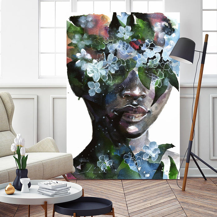 Garden II by Agnes Cecile on GIANT ART - green abstract