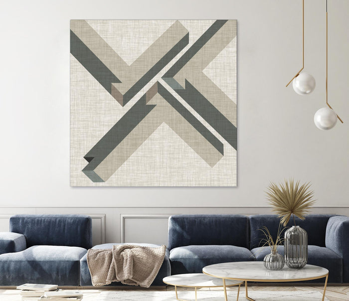Geometric Perspective IV by June Erica Vess on GIANT ART - green abstract