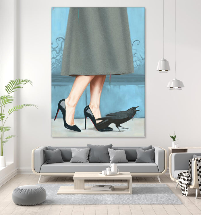 Here Comes The Queen by Alexander Grahovsky on GIANT ART - grey men and women
